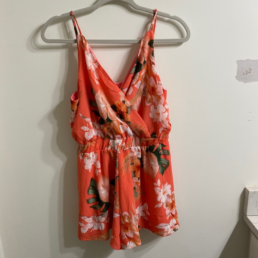 Hawaiian Floral Romper from Boutique